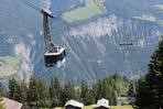kyvadlová lanovka z Mörelu na Riederalp / Foto : Radim Polcer 14.07.2013