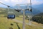 čtyřsedačková lanovka na Passo Feudo / Foto : Radim Polcer 22.07.2015
