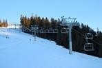 dolní část trasy lanovky / Foto : Radim Polcer 05.03.2013